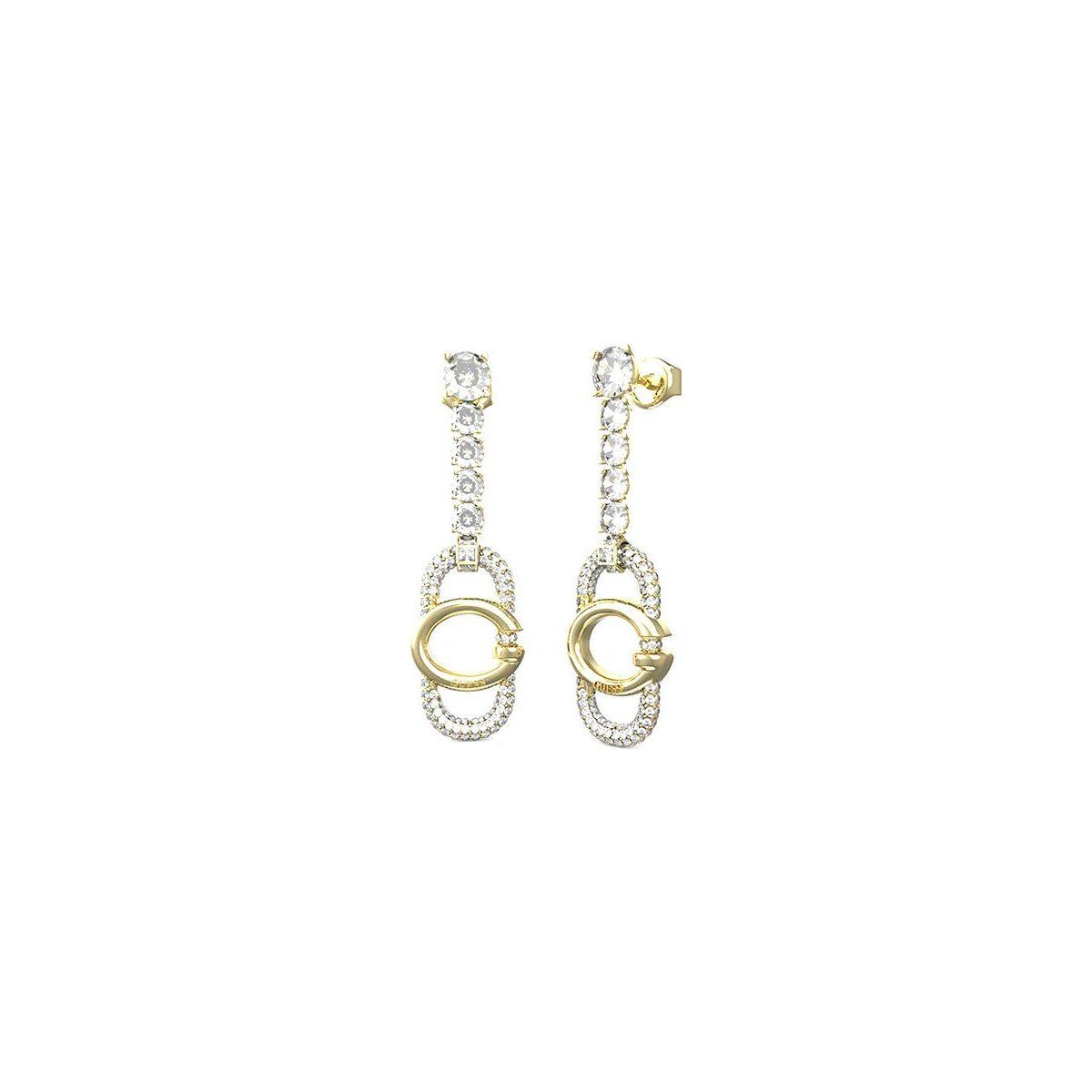 GUESS JEWELS JEWELRY Mod. JUBE04507JWYGT-U DESIGNER FASHION JEWELLERY GUESS JEWELS Antique White