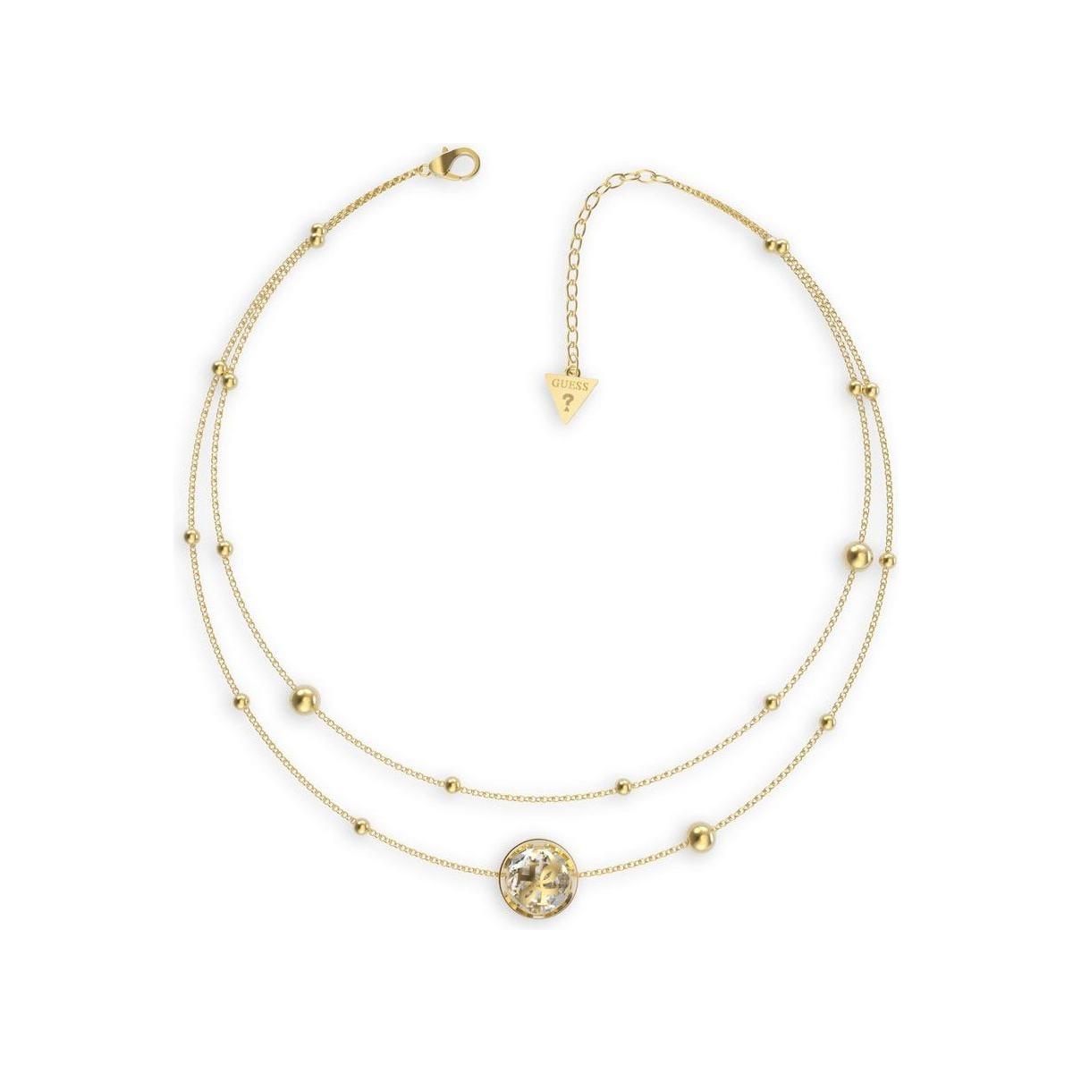 GUESS JEWELS JEWELRY Mod. JUBN01387JWYGT-U DESIGNER FASHION JEWELLERY GUESS JEWELS White Smoke