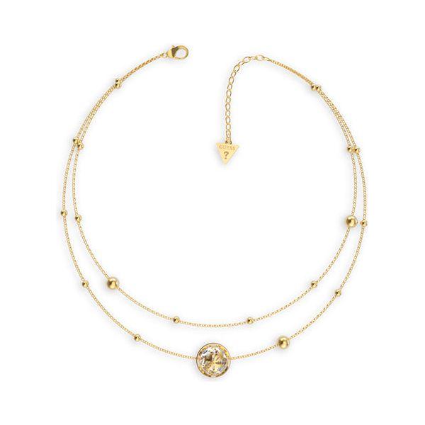 GUESS JEWELS JEWELRY Mod. JUBN01387JWYGT-U DESIGNER FASHION JEWELLERY GUESS JEWELS White Smoke