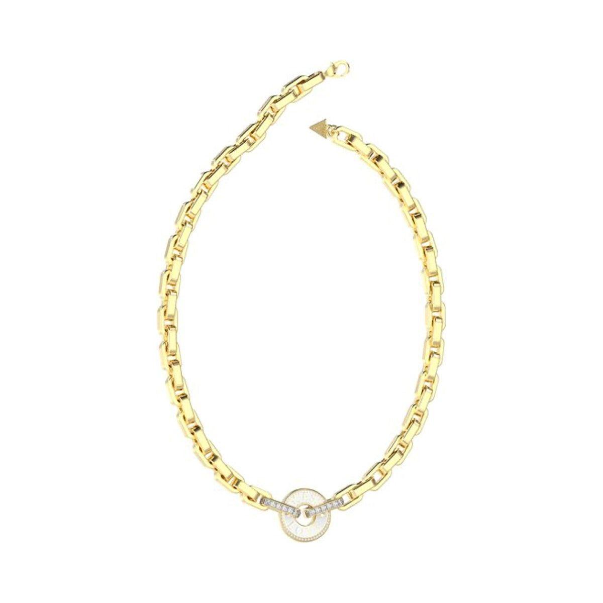 GUESS JEWELS JEWELRY Mod. JUBN04074JWYGWHT-U DESIGNER FASHION JEWELLERY GUESS JEWELS Bisque