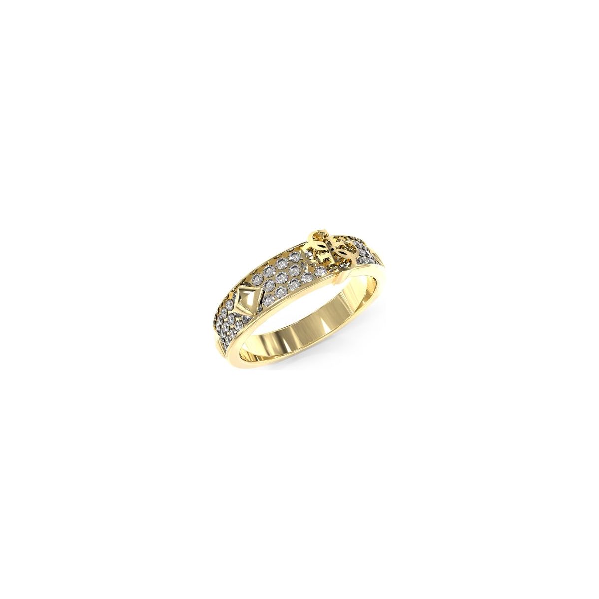 GUESS JEWELS JEWELRY Mod. JUBR03285JWYG54 DESIGNER FASHION JEWELLERY GUESS JEWELS Bisque