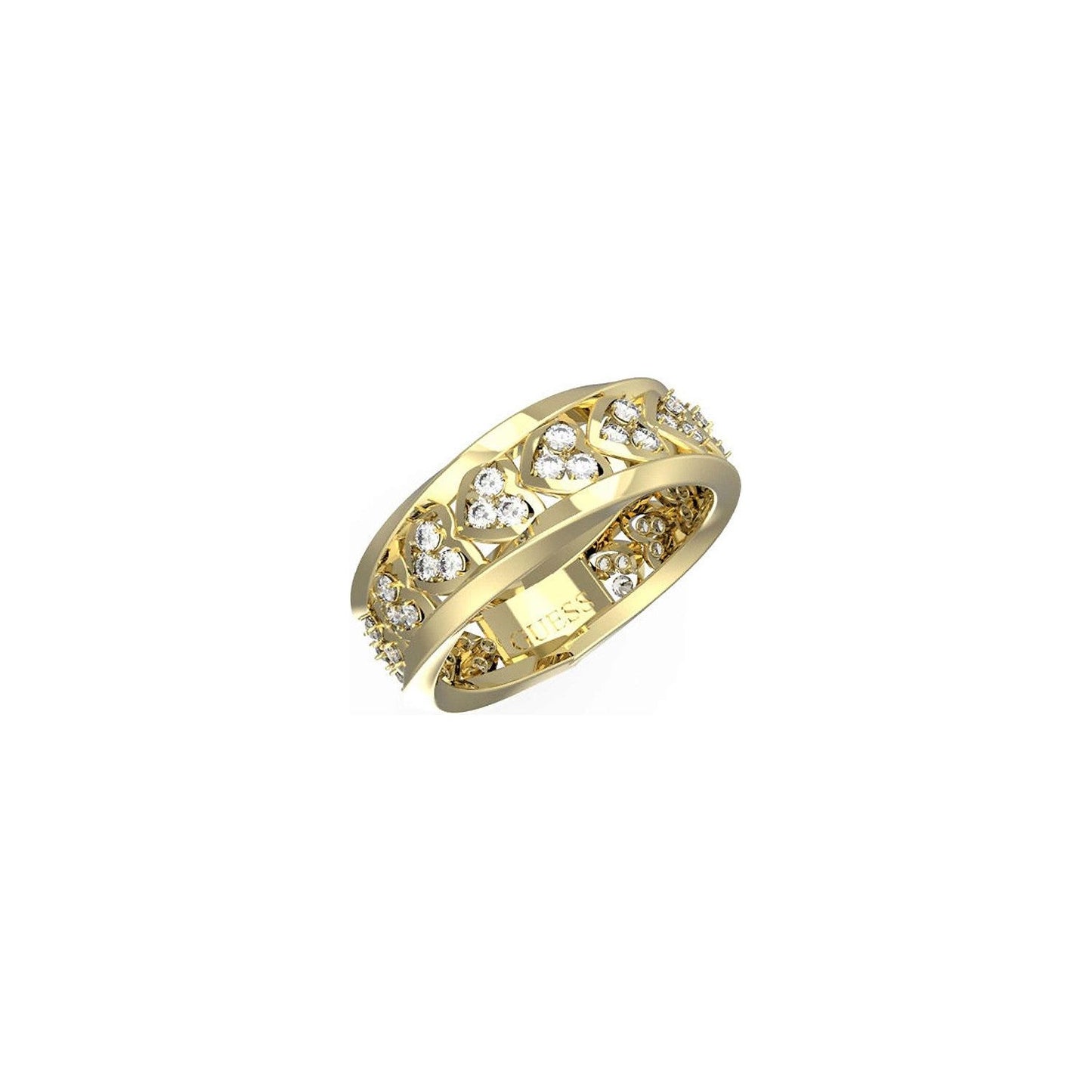 GUESS JEWELS JEWELRY Mod. JUBR04605JWYG54 DESIGNER FASHION JEWELLERY GUESS JEWELS Tan