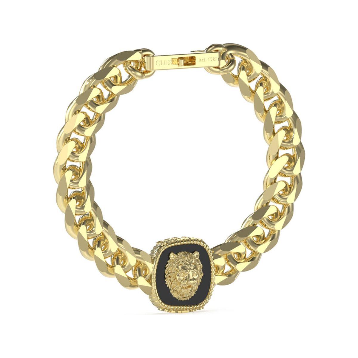 GUESS JEWELS JEWELRY Mod. JUMB04001JWYGBKS DESIGNER FASHION JEWELLERY GUESS JEWELS Dark Khaki