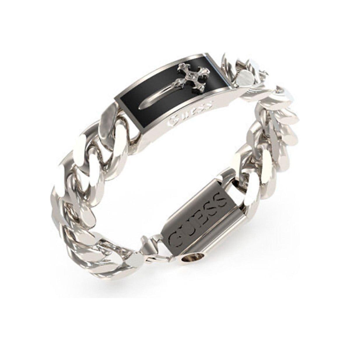 GUESS JEWELS JEWELRY Mod. JUMB04022JWSTBKS DESIGNER FASHION JEWELLERY GUESS JEWELS Light Gray