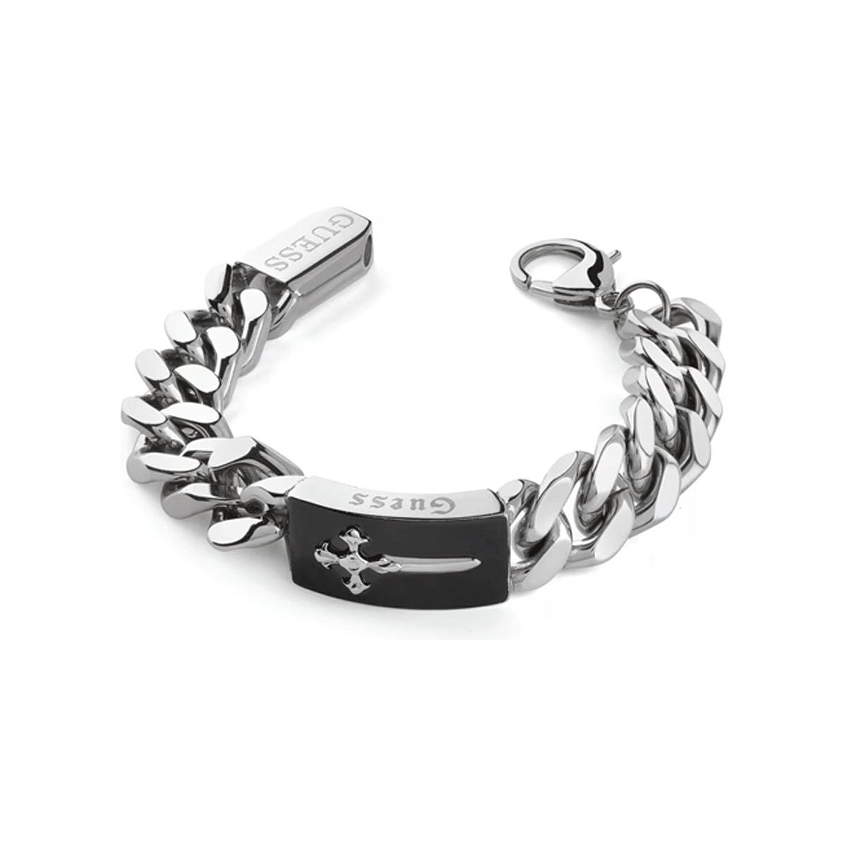 GUESS JEWELS JEWELRY Mod. JUMB04022JWSTBKS DESIGNER FASHION JEWELLERY GUESS JEWELS Light Gray