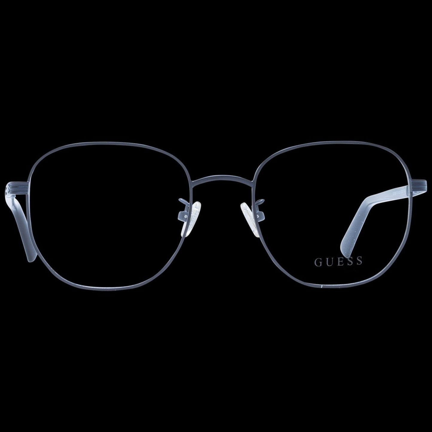GUESS MOD GU50067-D 52002 gent's glasses, sleek metal frame, square lens design, sophisticated and modern eyewear for men.