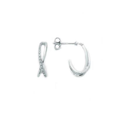 MILUNA Mod. ERD1172 DESIGNER FASHION JEWELLERY MILUNA Light Gray