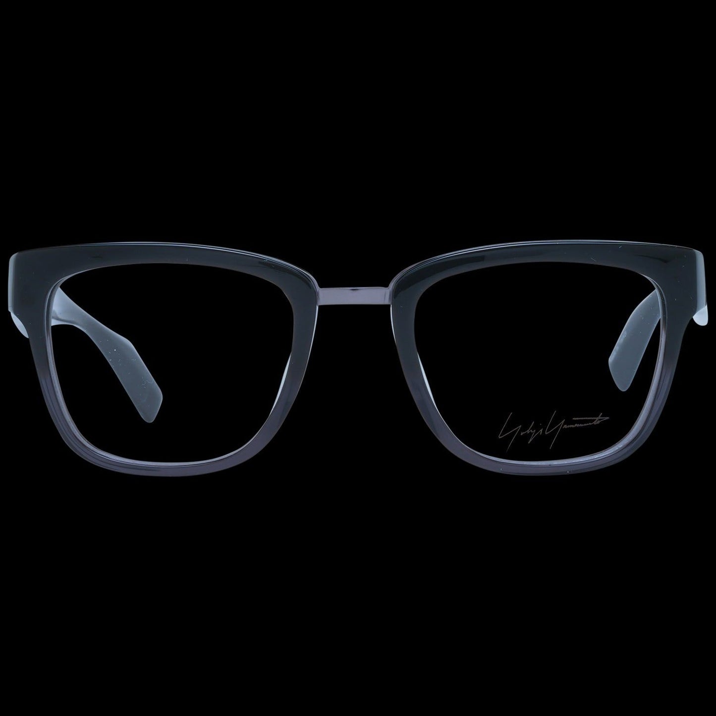 YOHJI YAMAMOTO MOD. YY1002 50909 SUNGLASSES & EYEWEAR YOHJI YAMAMOTO EYEWEAR Black