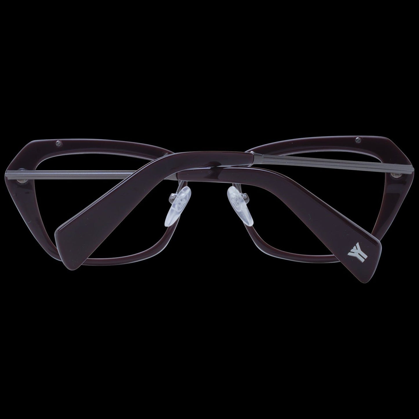 YOHJI YAMAMOTO MOD. YY1005 51216 SUNGLASSES & EYEWEAR YOHJI YAMAMOTO EYEWEAR Black