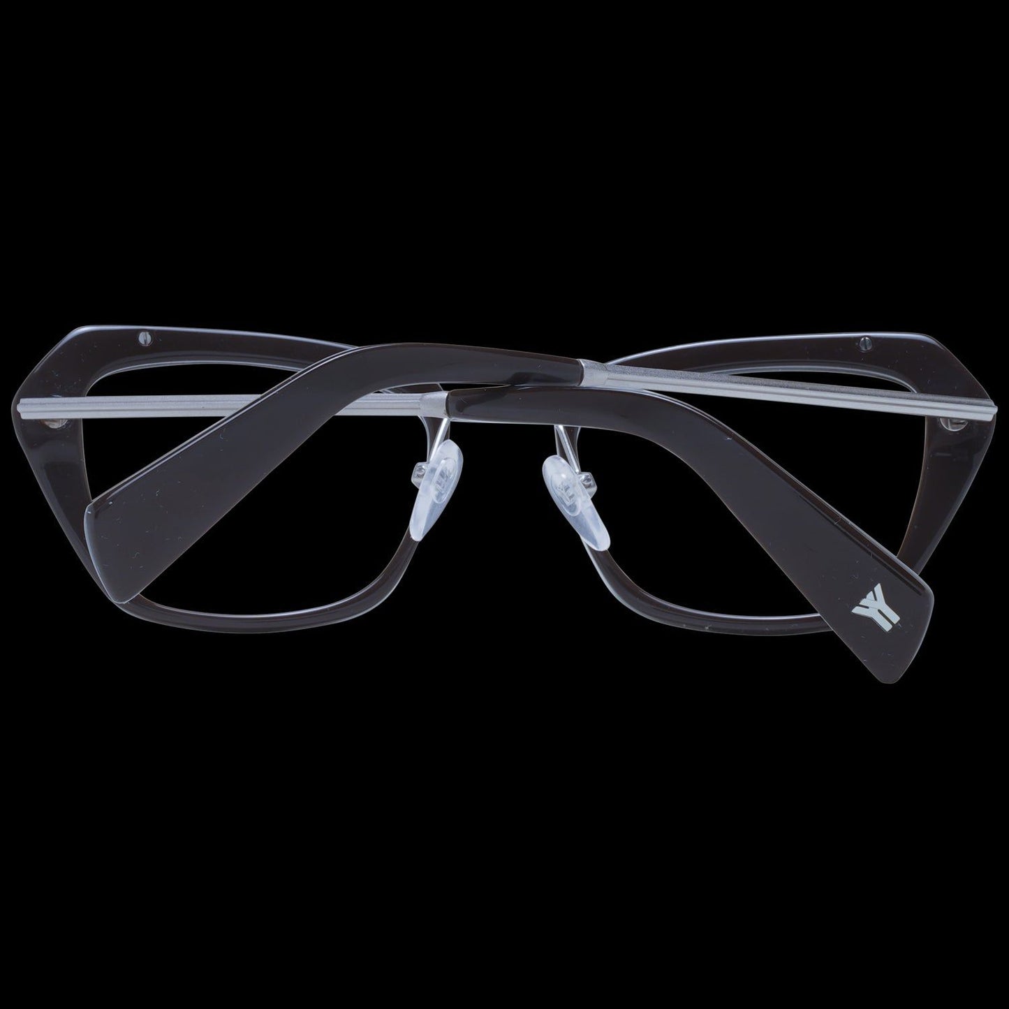YOHJI YAMAMOTO MOD. YY1005 51115 SUNGLASSES & EYEWEAR YOHJI YAMAMOTO EYEWEAR Black