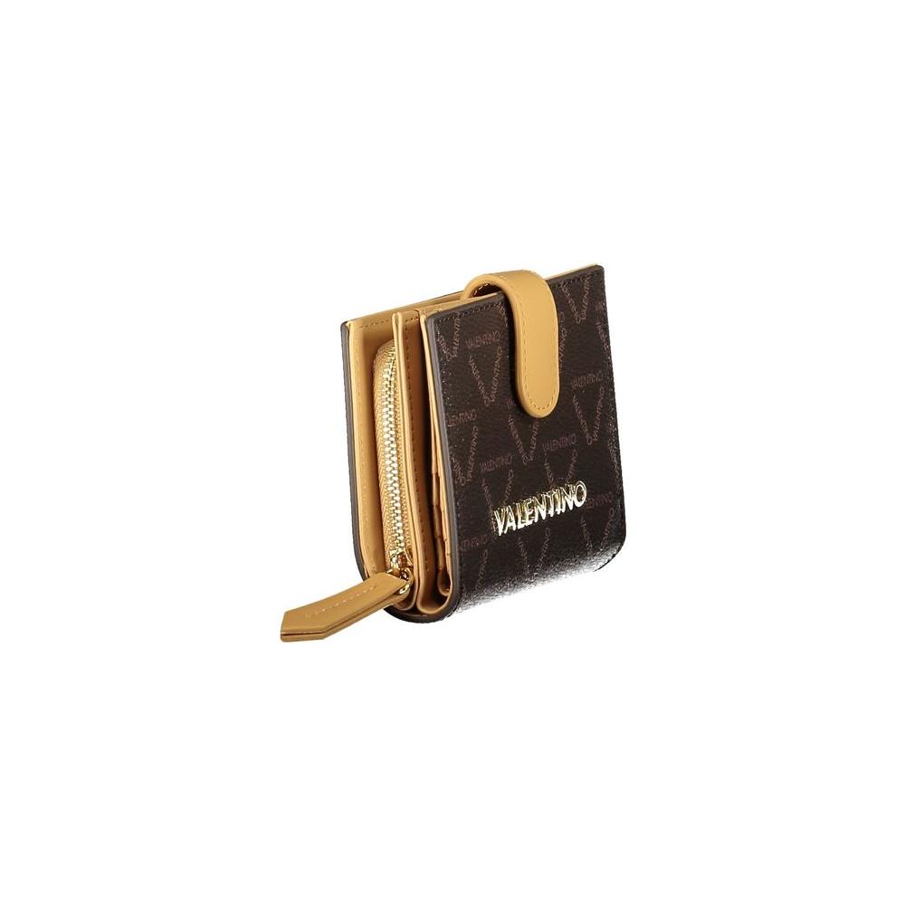 Valentino Bags Brown Polyethylene Women Wallet