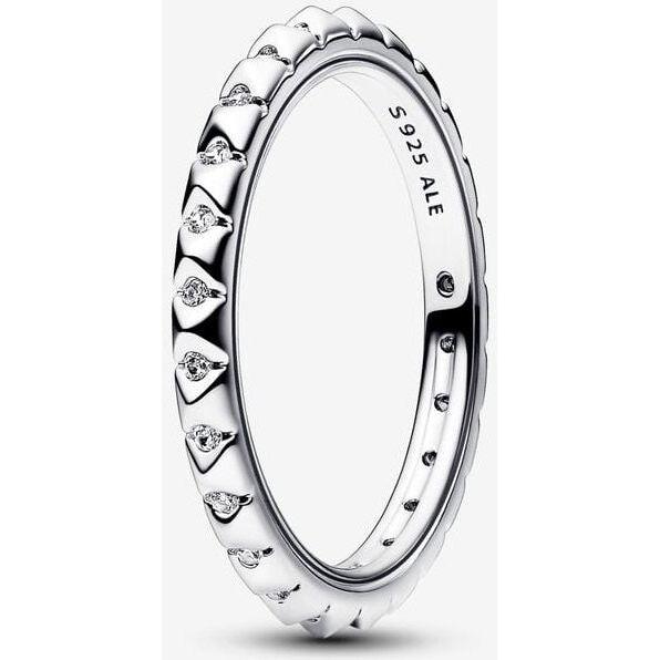 PANDORA JEWELRY Mod. 192800C01-54 Ring PANDORA White Smoke