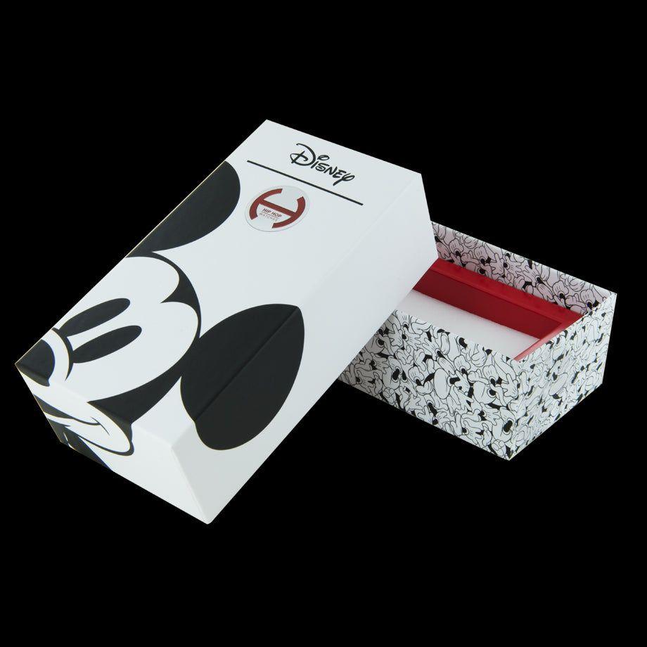 HIP HOP DISNEY COLLECTION Mod. MICKEY METAL WHITE WATCHES HIP HOP Black