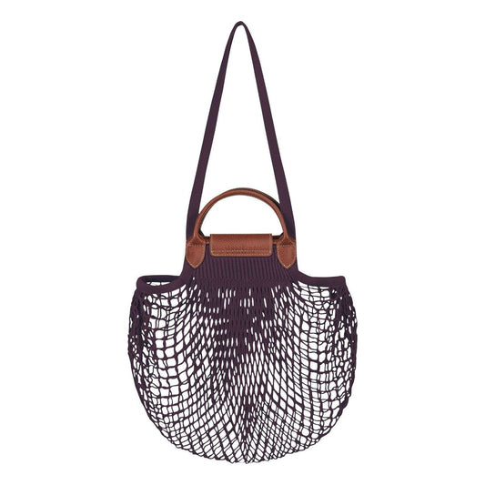 Longchamp le pliage filet l bag Shopper Longchamp Dark Slate Gray