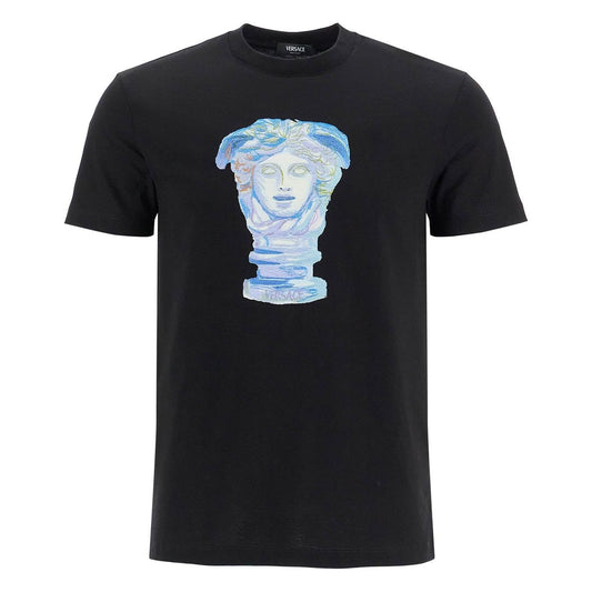 Versace 'medusa gallery embroidered t-shirt Topwear Versace Black