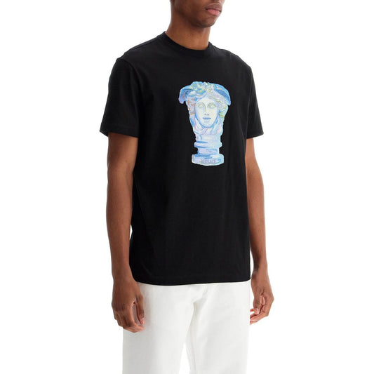 Versace 'medusa gallery embroidered t-shirt Topwear Versace Black