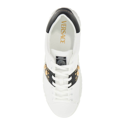 Versace "studded greek sneakers Sneakers Versace Light Gray