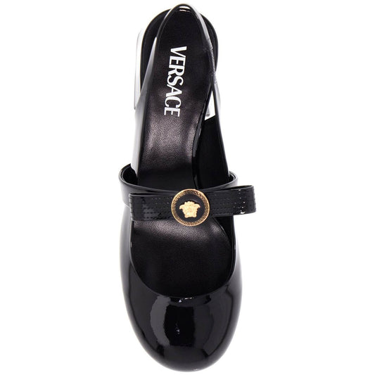 Versace gianni ribbon slingback Pumps Versace Black
