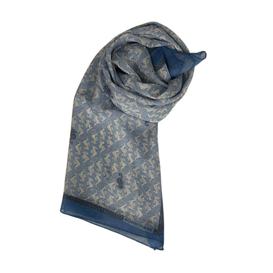 Borbonese Blue Silk Women Scarf1728,67345744032,Accessories,Blue,Borbonese,New with tags,Scarves - Accessories,Scarves - Scarves - Accessories,Women