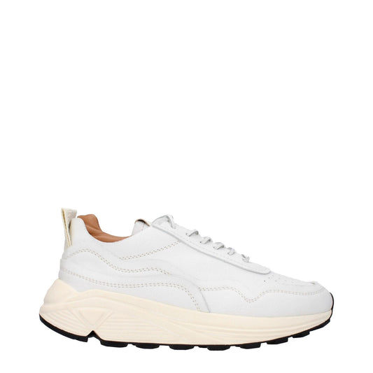 Buttero Blue Leather Chunky Sneakers