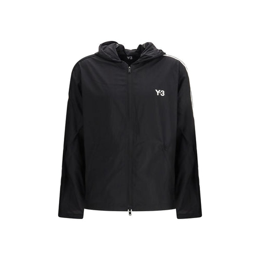 Y-3 Black Polyamide Shell Jacket1728,72470364320,Black,Clothing,Jackets & Coats - Clothing,L,M,Men,New with tags,S,Shell Jackets - Jackets & Coats - Clothing,Sportswear - Clothing,XL,Y-3