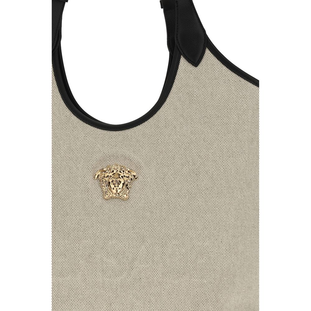 Versace Beige Cotton Shoulder Bag1728,72470364320,Bags,Beige,New with tags,Shoulder Bags - Bags,Versace,Women