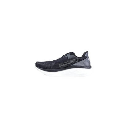 Saucony Black And White Textile Athletic Sneakers