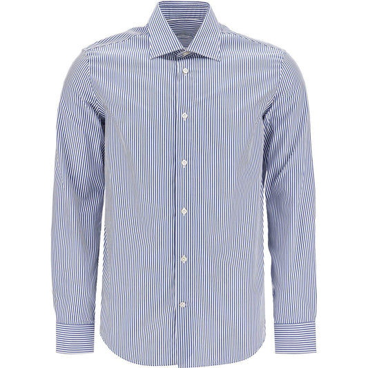 VINCENZO DI RUggIERO slim fit twill shirt for men Shirts VINCENZO DI RUggIERO Lavender