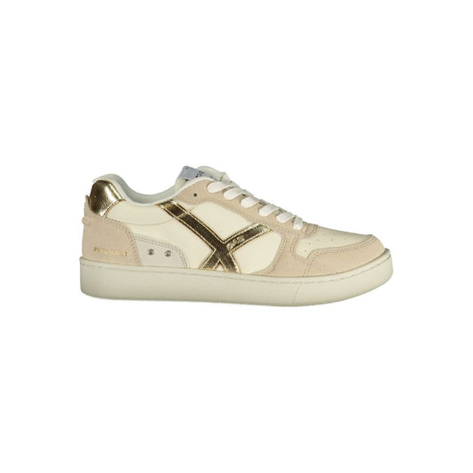 Gas Beige Polyester Women Sneaker 1728,67403481248,Athletic - Sneakers - Shoes,Beige,EU35/US5,EU36/US6,EU37/US7,EU38/US8,EU39/US9,EU40/US10,EU41/US11,Gas,New with tags,Shoes,Sneakers - Shoes,Women