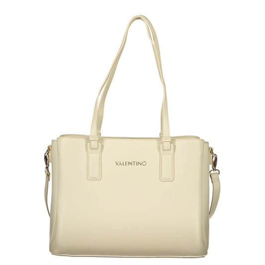 Mario Valentino Beige Polyurethane Women's Bag