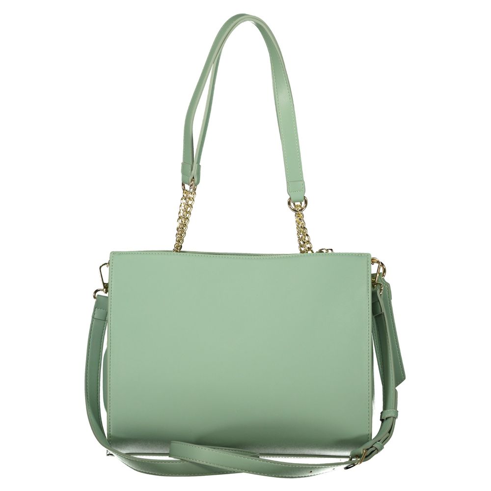Valentino Green Polyethylene Handbag