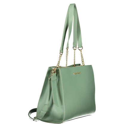 Valentino Green Polyethylene Handbag