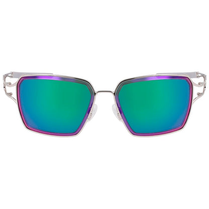 Nike Gray Metal Sunglasses