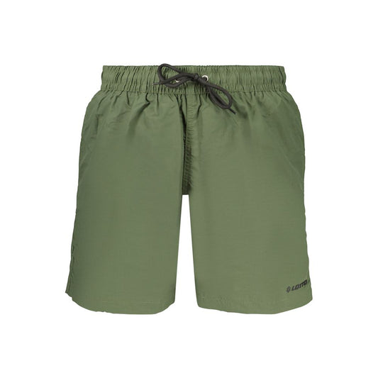 Lotto Green Polyamide Swim Shorts