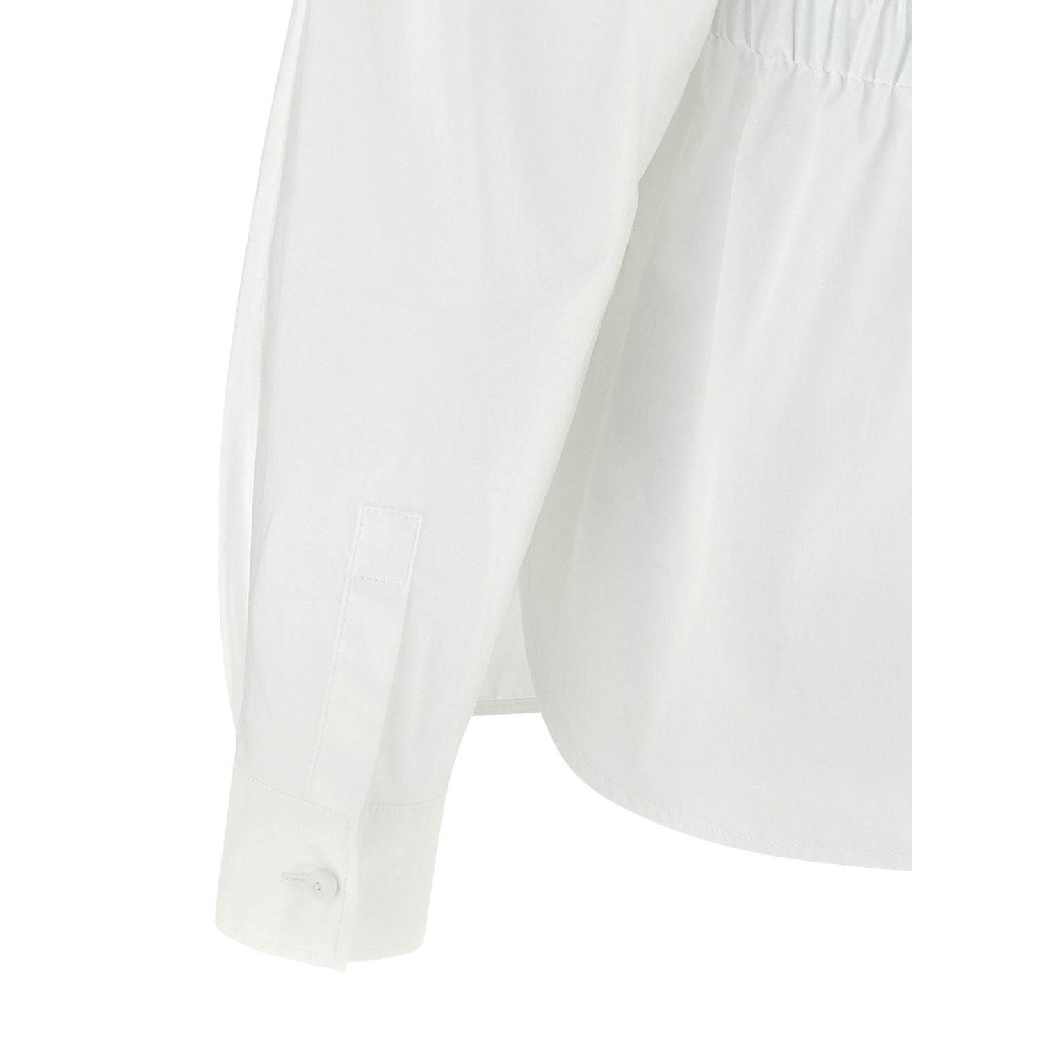 Max Mara White Cotton Blouse
