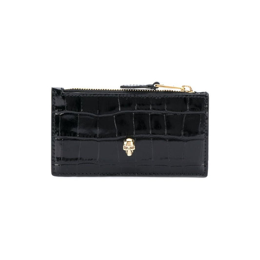 Alexander McQueen Wallets Black Wallets Alexander Mcqueen Dark Slate Gray