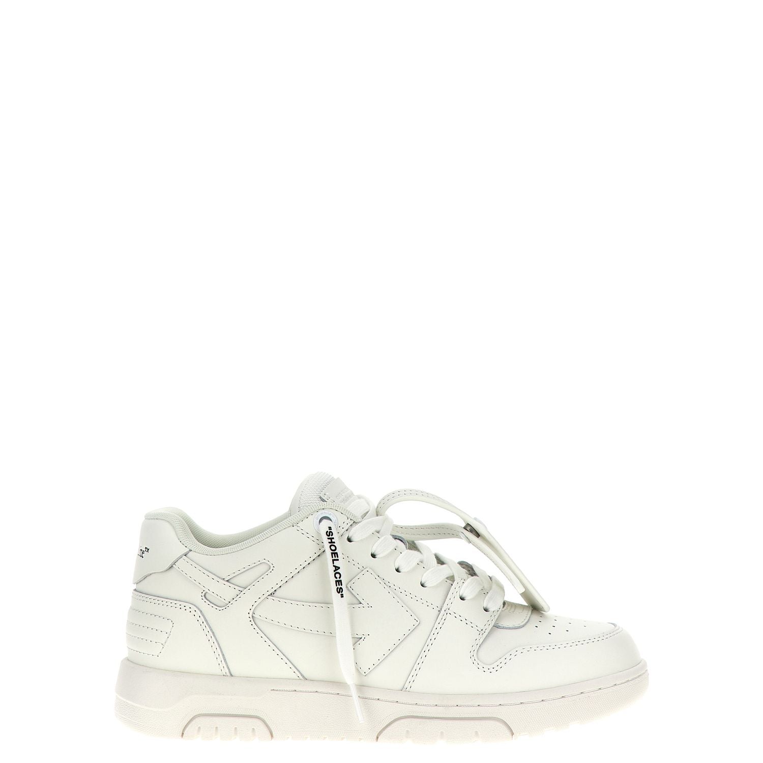 Off-White White Calfskin Low Top Sneakers