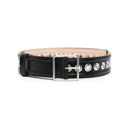 Alexander McQueen Belts Black Belts Alexander Mcqueen Dark Slate Gray