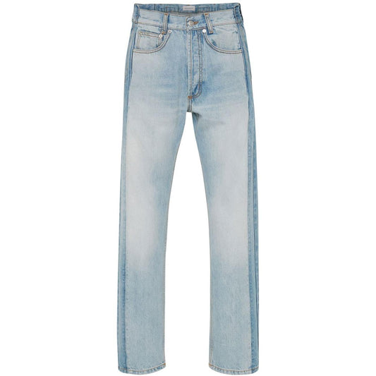 Alexander McQueen Worker Patched straight-leg Jeans Jeans Alexander Mcqueen Gray