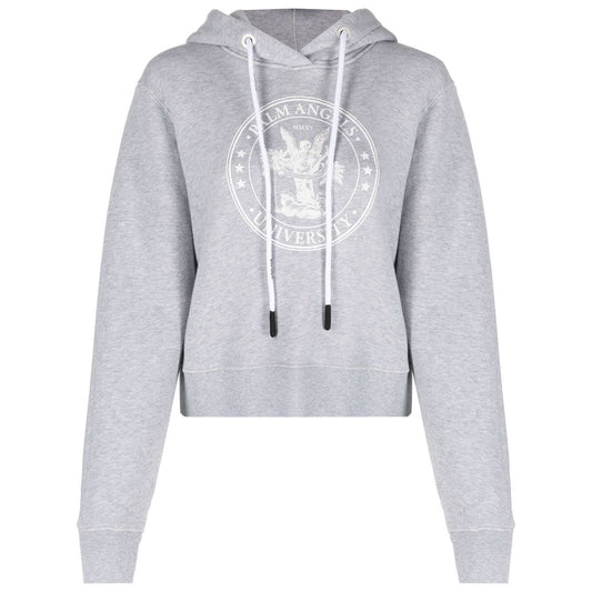 Palm Angels Sweaters Grey Topwear Palm Angels Light Gray