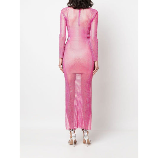 Santa Brand rhinestone-embellished maxi dress Dresses Santa Brand Misty Rose