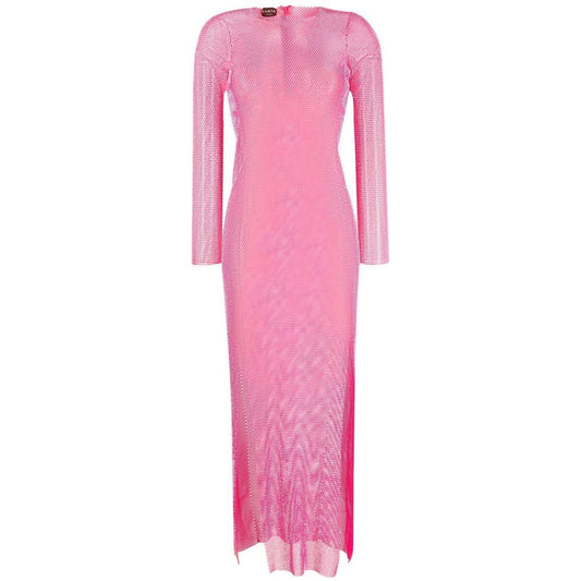 Santa Brand rhinestone-embellished maxi dress Dresses Santa Brand Hot Pink