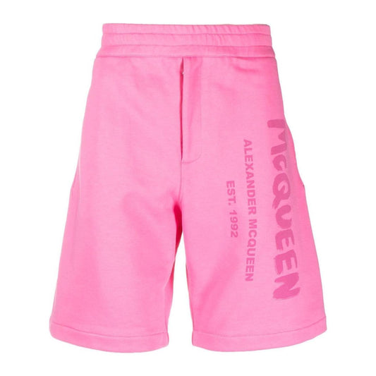 Alexander McQueen Graffiti-print Track Shorts 688717QUZ810917
