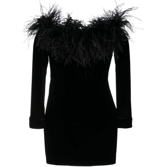 Alessandra Rich Dresses Black Dresses Alessandra Rich Black