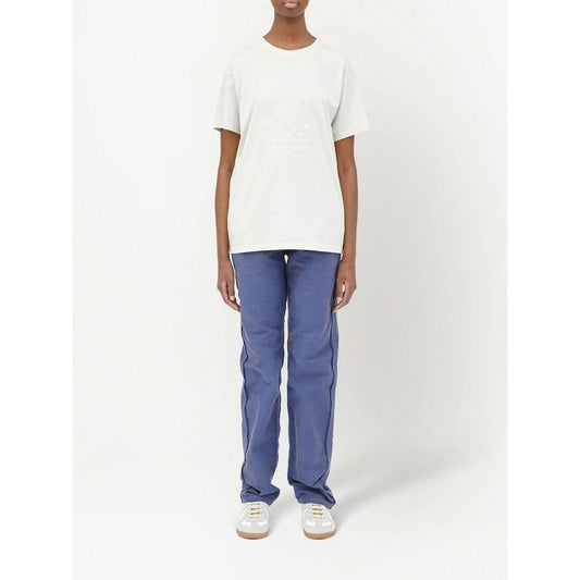 Maison Margiela T-shirts and Polos White Topwear Maison Margiela White Smoke