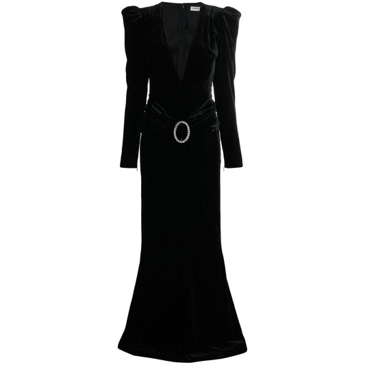 Alessandra Rich Dresses Black Dresses Alessandra Rich Black