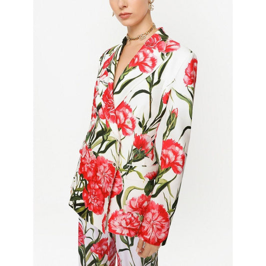 Dolce & Gabbana Jackets White Jackets Dolce & Gabbana White Smoke