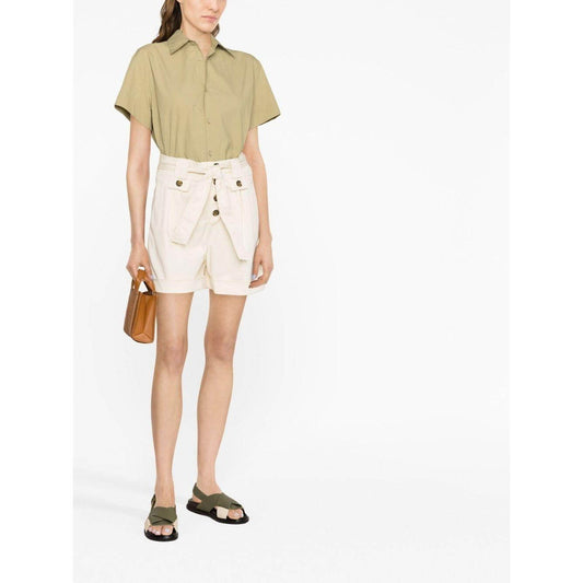 Woolrich Shorts White Short trousers Woolrich White Smoke