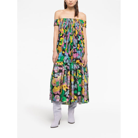 AZ FACTORY WITH LUTZ HUELLE Dresses MultiColour Dresses Az Factory With Lutz Huelle White Smoke