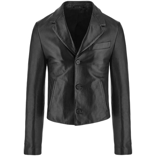 Ferragamo Jackets Black Jackets Ferragamo Dark Slate Gray
